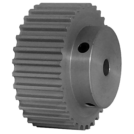 B&B Manufacturing 32-5M15-6A3, Timing Pulley, Aluminum, Clear Anodized, 32-5M15-6A3